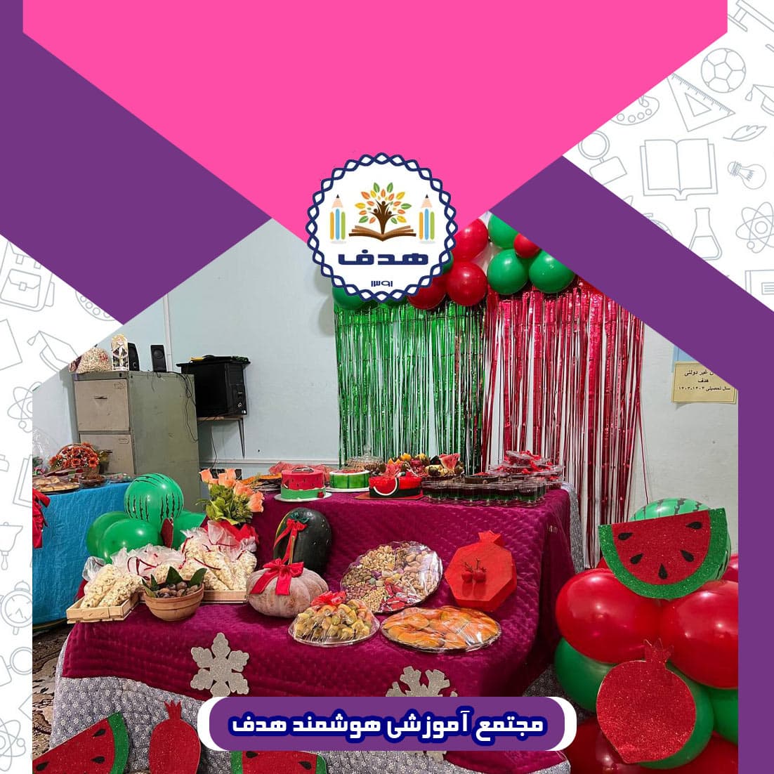مجتمع آموزشی هوشمند هدف